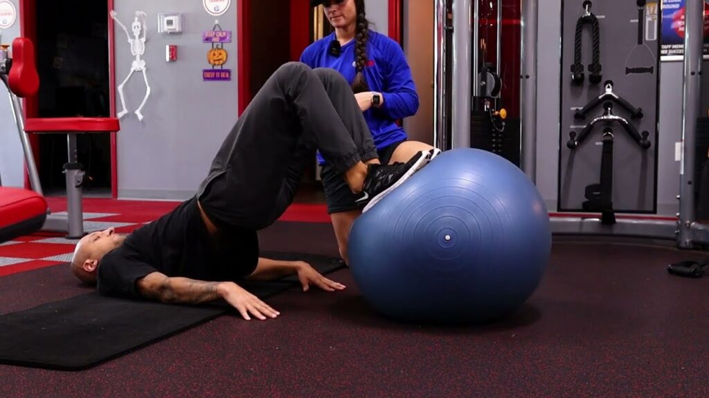 Hamstring Ball Roll