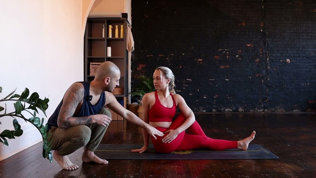 Seated Half Spinal Twist (Ardha Matsyendrasana)