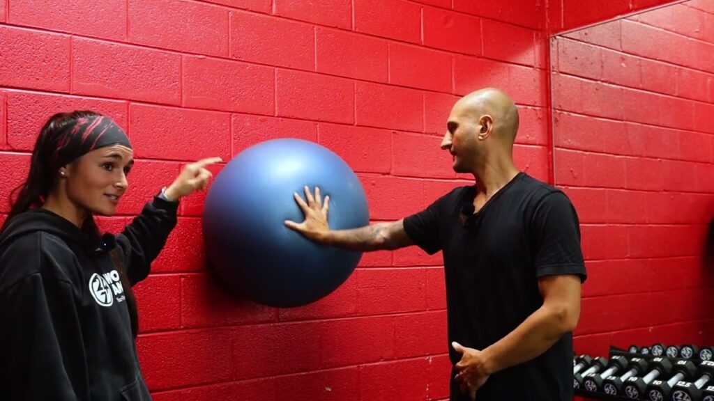 Medicine Ball Shoulder Rotations